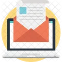 Newsletter Laptop E Mail Symbol