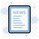 News Headlines Newspaper Media Paper Icon