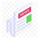 Newspaper Journal News Reading Icon