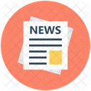 Newspaper News Article Icon