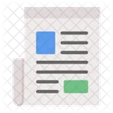 News Article Paper Icon