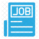 Newspaper Hiring Job Seeker Icon