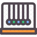 Newton Cradle Physics Icon