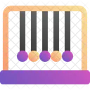 Newton Cradle Physics Icon