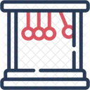 Newton Cradle Physics Pendulum Icon