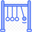 Newton Cradle Laboratory Physics Icon