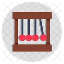 Newtons Cradle Pendulum Momentum Device Icon