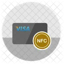 NFC Dinheiro Pagamento Ícone