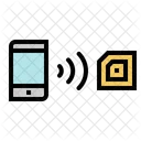 Nfc Wireless Smartphone Icon