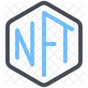 Nft Token Nao Fungivel Blockchain Ícone