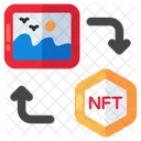 Nft Landscape Non Fungible Token Cryptocurrency アイコン