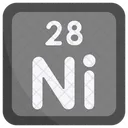 Nickel Periodic Table Chemists Icon