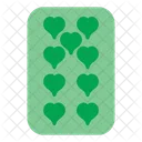 Nine Of Hearts  Icon