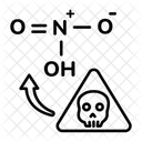 Nitric Acid Hno 3 Acidic Formula アイコン