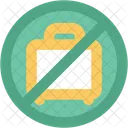 No Bag Suitcase Icon