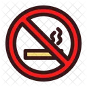 No Cigarette Smoke Icon