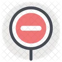 No Parking Warning Icon