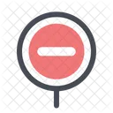 No Parking Warning Icon