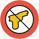 No Arms Sign Icon