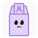 Empty Sad Cute Icon