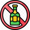 No alcohol  Icono