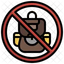 No Backpack  Icon