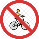 No bicycle  Icon