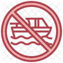 No Boating  Icon