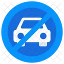 No Car No Parking Stop Car Parking Icon