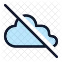 No Cloud  Symbol