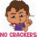 No crackers  Icon