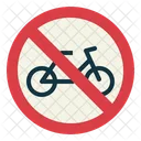 No Cycling  Icon