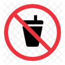 No Drinks Prohibition Forbidden Icon