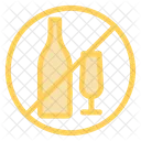 Drinks Diet Prohibitedalcohol Icon