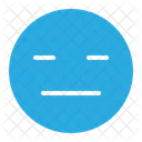 No Expression Expressionless Emoji Icon