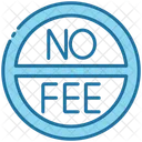 No Fee Fee Tip Icon