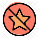 No Feedback No Rating Star Icon