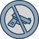 No Gun Weapon Pistol Icon