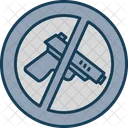 No Gun Weapon Pistol Icon