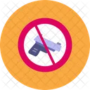 No Gun Weapon Pistol Icon