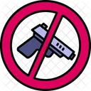 No Gun Weapon Pistol Icon