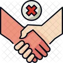 No Handshake  Icon