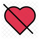 No Love Sad Icon