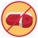 No Meat  Icon