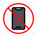 Phone Mobile Stop Icon