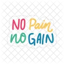 No pain no gain  Icône