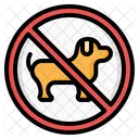 No Pets Allowed No Animals Forbidden Icône