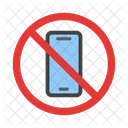 No Phone Phone Forbidden Icon