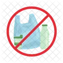 No plastic bag  Icon