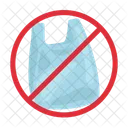 No plastic bag  Icon